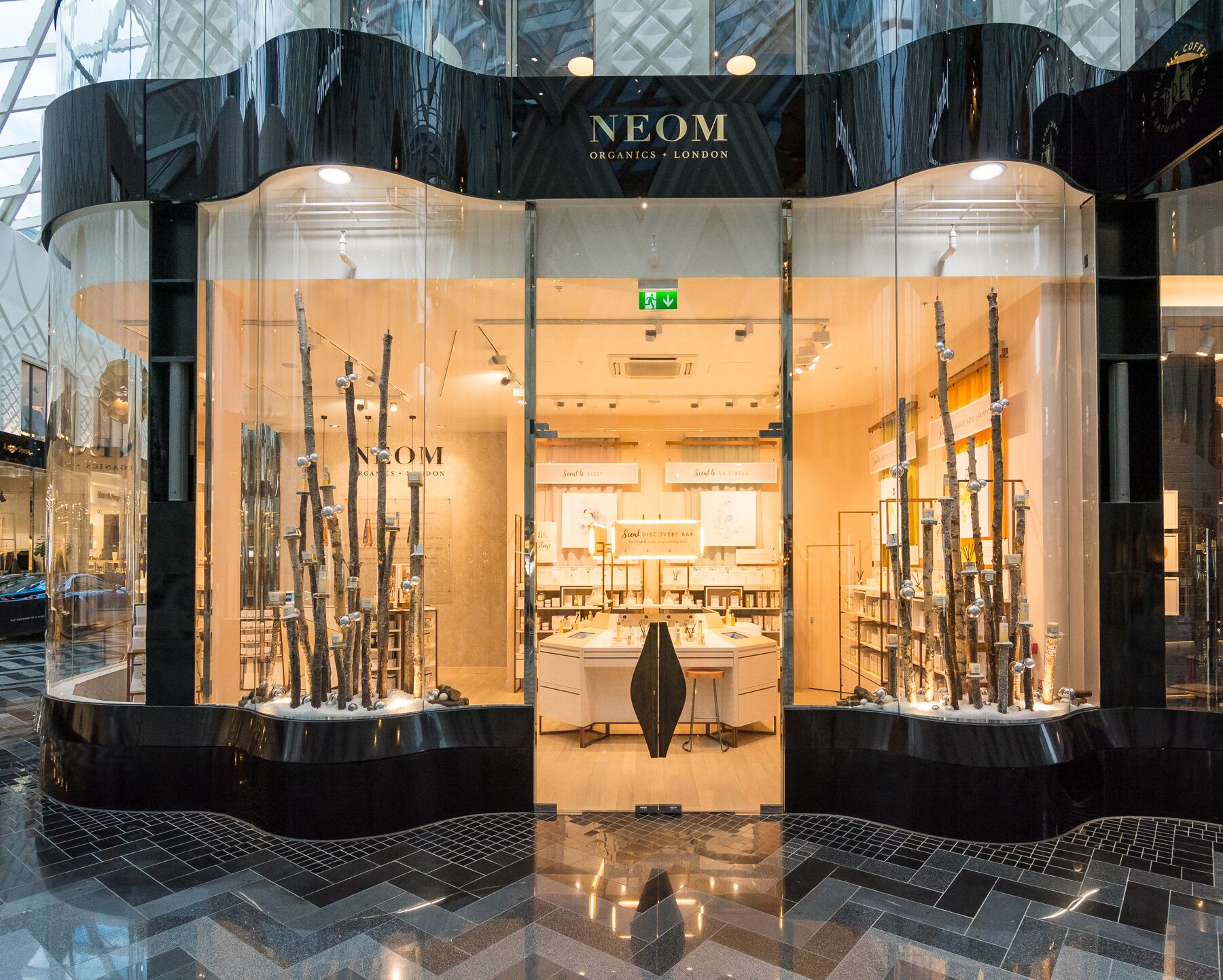 NEOM-store-Victoria-Leeds - Lucky Fox - UK Visual Merchandising company