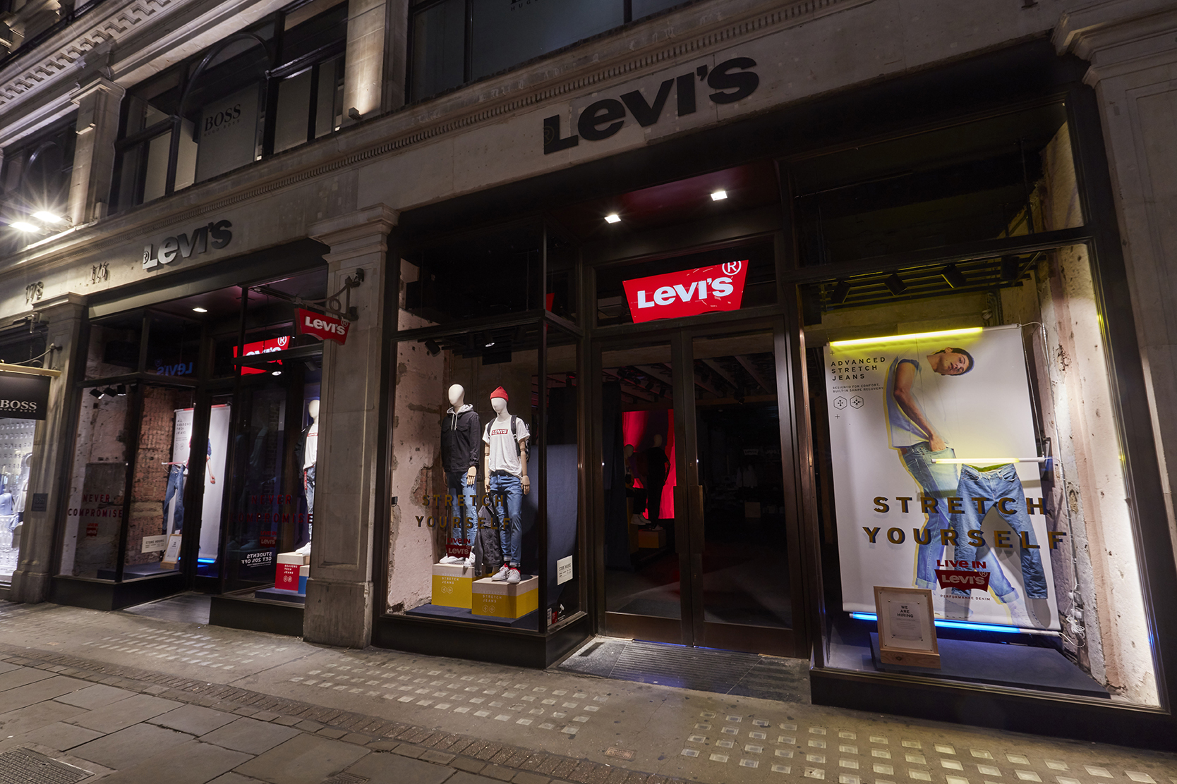 Levi's - Lucky Fox - UK Visual Merchandising company
