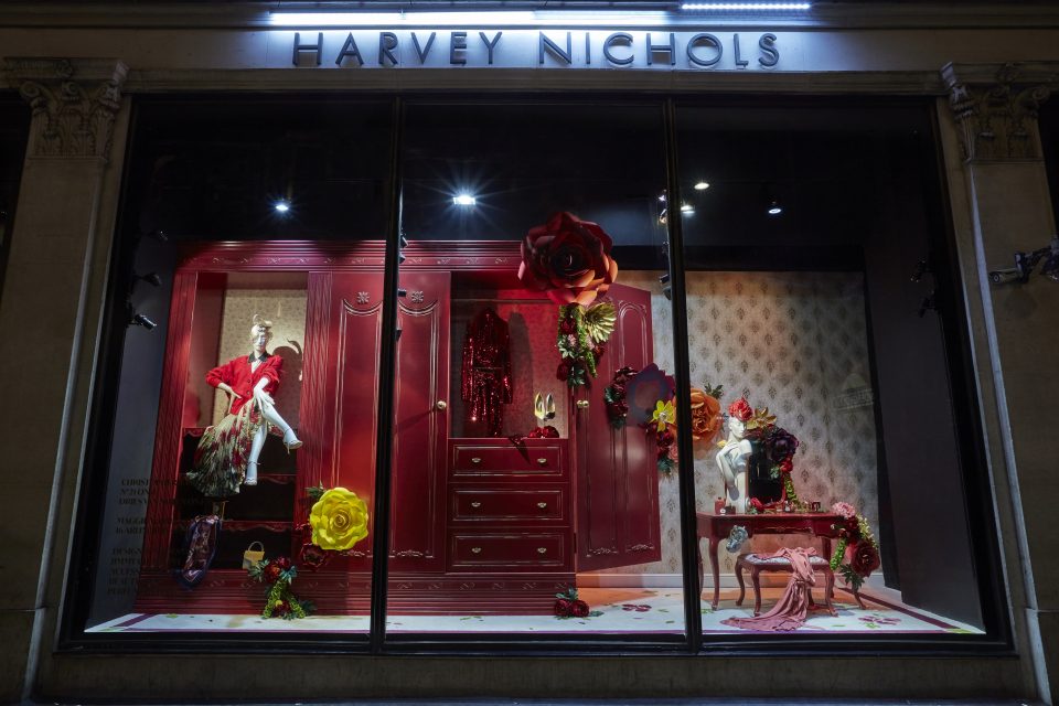 Harvey Nichol's window display design