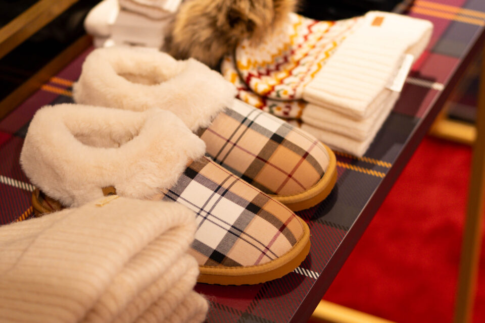 A Barbour festive takeover at FRED’S restaurant and atrium in Fenwick, Newcastle.
