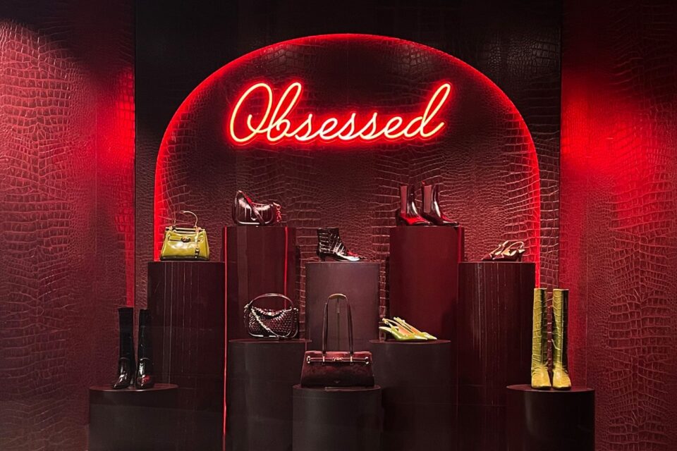 Window activation by Lucky Fox for Dune at Selfridges