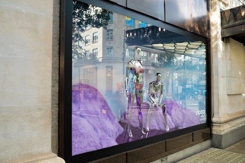 Brand activation by Lucky Fox for Sloggi at Selfridges