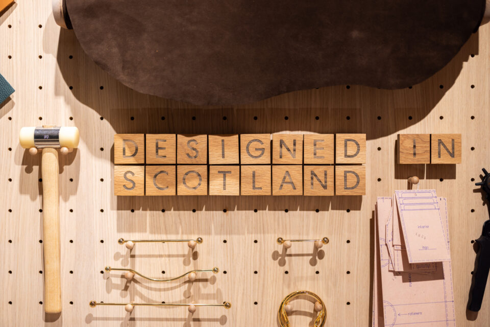 Creating an immersive retail concept for Strathberry. Design, build and install by Lucky Fox.