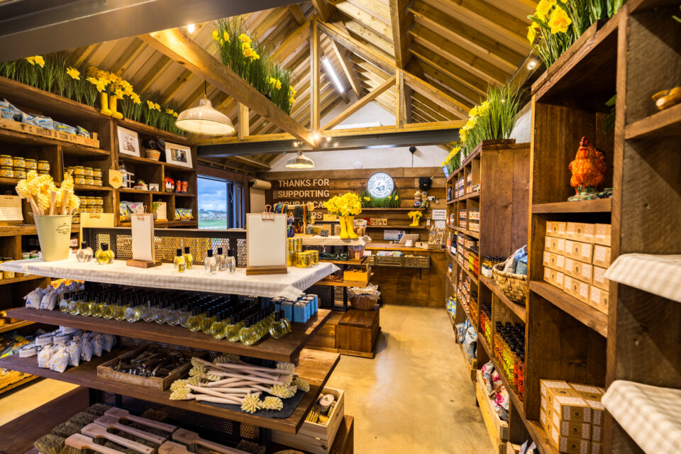 Diddly Squat Farm Shop design, manufacture and installation by Lucky Fox