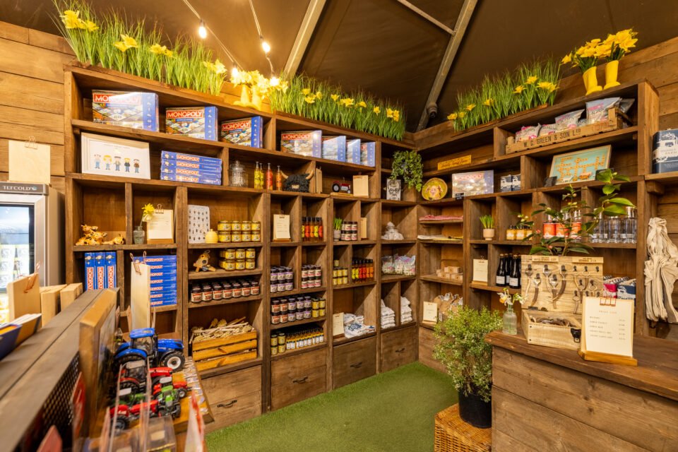 Diddly Squat Farm Shop design, manufacture and installation by Lucky Fox
